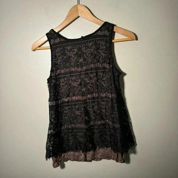 NWT Bobeau Nordstrom Lace Short Sleeve XS - Picture 5 of 5